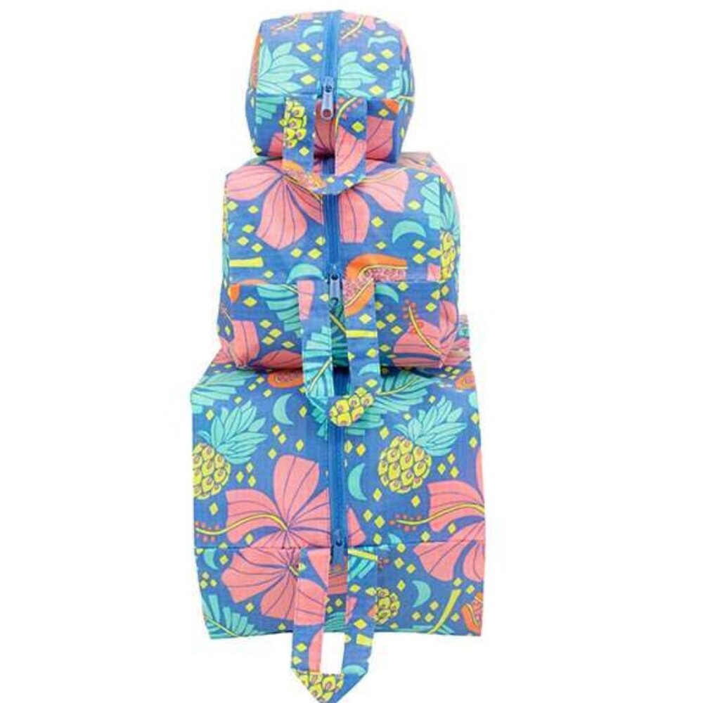 NWOT Baggu 3D Zip Pouch Large - Jana Lam Hawaii - Picture 7 of 7